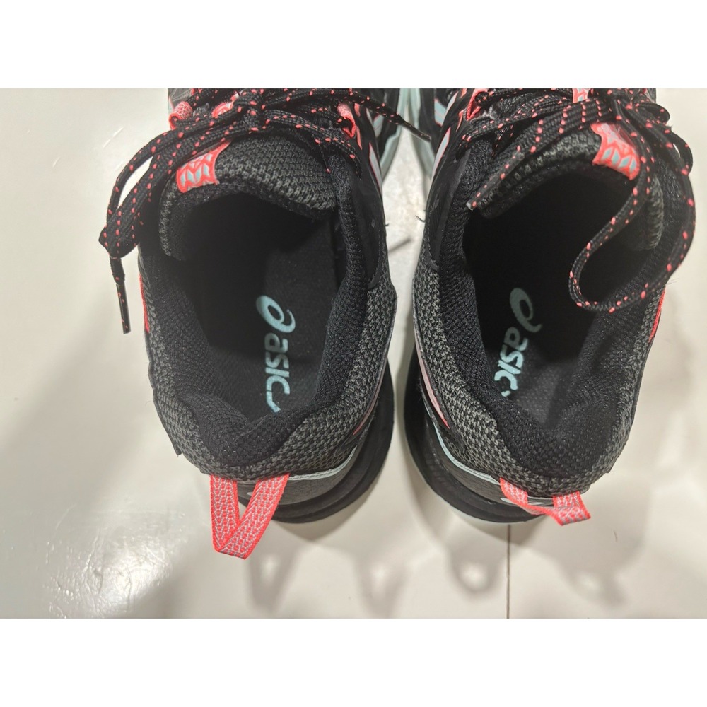 ASICS Gel Venture 8 Women's Trail Running Shoes Size 8.5 Black Pink Blue - Picture 7 of 8